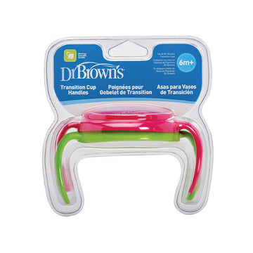 Dr Brown's Λαβές για κύπελλο με μαλακό στόμιο 6m+ 2 Τεμάχια - Συσκιευασία